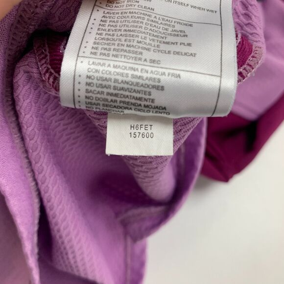 Nike Sphere Dry Sweatshirt Womens XS Extra Small Violet Quarter Zip Pullover Top - Picture 12 of 14